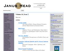 Tablet Screenshot of janushead.org